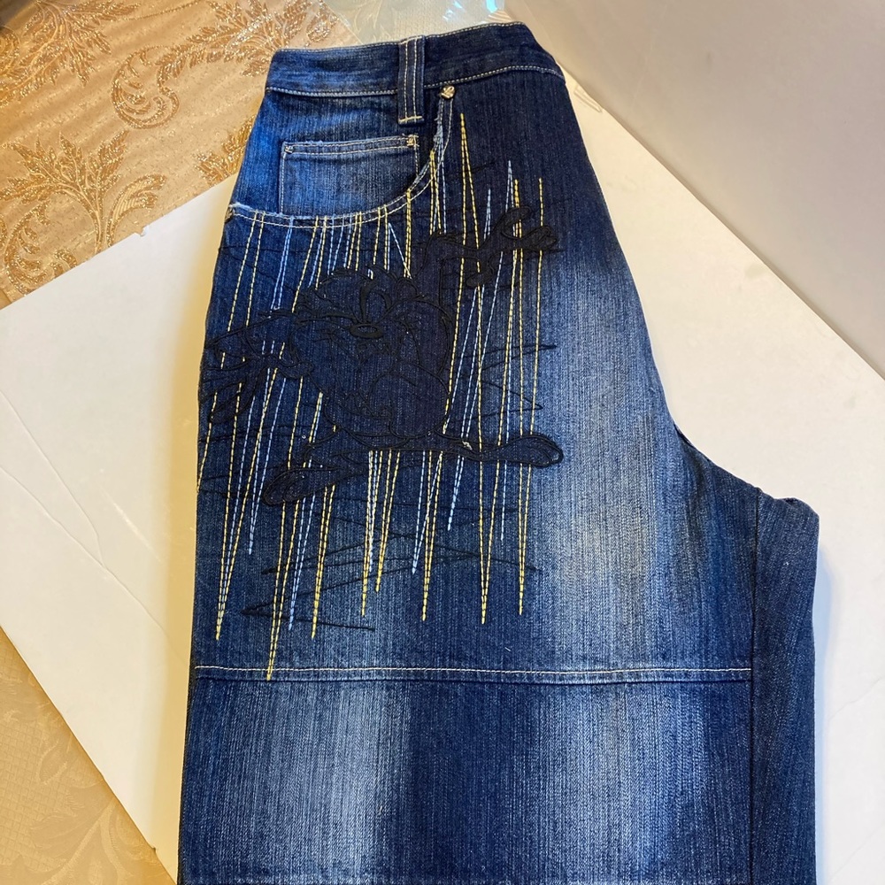 Lot 29 Luxe Mens Classic Jeans Blue